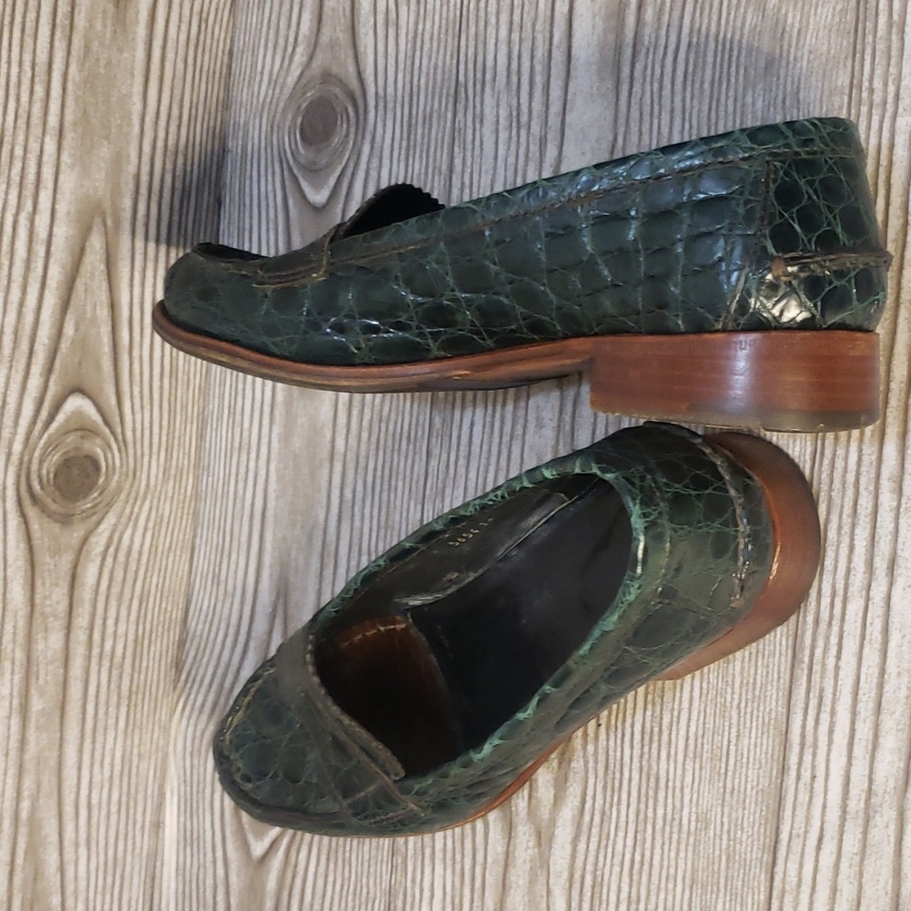 Prada Loafers - Dark Green - 38 - Picture 5 of 8